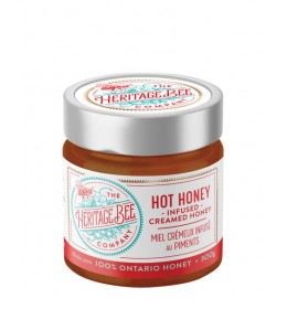 Heritage Bee Hot Honey Creamed Honey ***NEW PRODUCT***